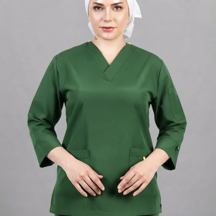 اسکراب تک زنانه مدل کلاسیک(سبز جراحی) PTN Medical