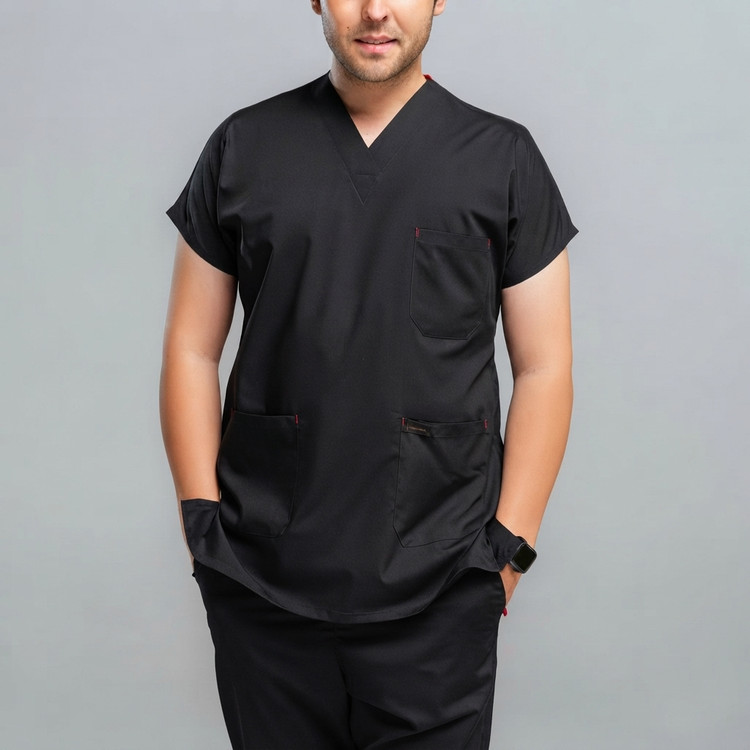 اسکراب شلوار کلاسیک (مشکی) PTN Medical